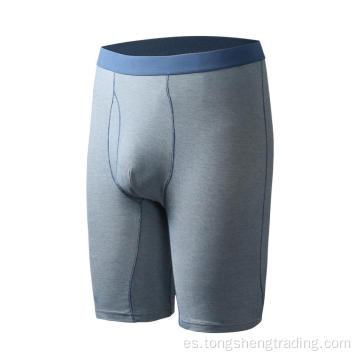 Pantalones cortos de los boxers de los hombres de algodón deportivo de sudor efectivos extendidos